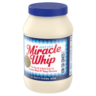 Miracle Whip Mayo Dressing - 30 oz jar