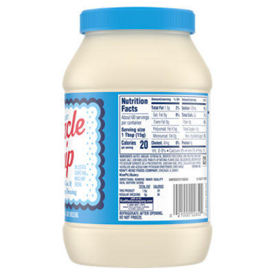 Miracle Whip Dressing - 12 fl oz