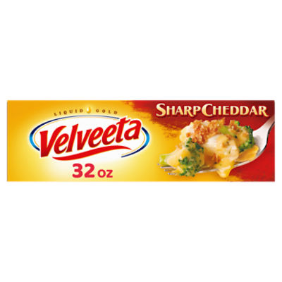Velveeta Sharp Cheddar Cheese, 32 oz