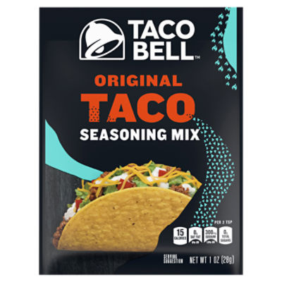 Taco Bell Original Taco Seasoning Mix, 1 oz