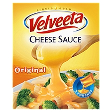 Velveeta Original Cheese Sauce, 4 oz, 3 count, 12 Ounce