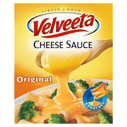 Velveeta Original Cheese Sauce, 4 oz, 3 count