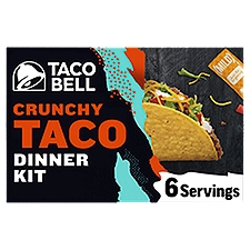 Taco Bell Crunchy Taco Dinner Kit, 8.85 oz