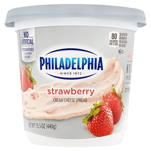 Philadelphia Strawberry Cream Cheese Spread, 15.5 oz