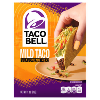 Taco Bell Mild Taco Seasoning Mix, 1 oz