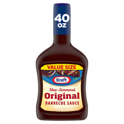 Kraft Slow-Simmered Original Barbecue Sauce Value Size, 40 oz, 40 Ounce
