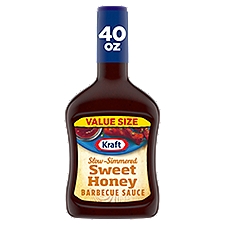 Kraft Slow-Simmered Sweet Honey Barbecue Sauce Value Size, 40 oz, 40 Ounce