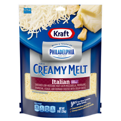 Kraft Italian Five Cheese, 8 oz