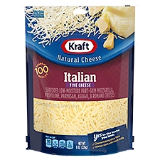 Kraft Italian Five Cheese, 8 oz