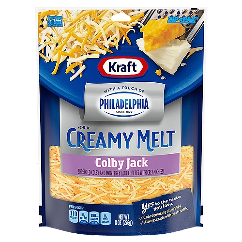 Kraft Colby Jack Shredded Cheese, 8 oz