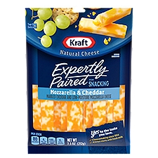 Kraft Mozzarella & Cheddar Sticks Expertly Paired, 7.5 Ounce