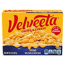 Velveeta Mini, Shells & Cheese, 10.1 Ounce