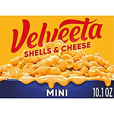 Velveeta Mini Shells Pasta & Cheese Sauce, 10.1 oz, 10.1 Ounce