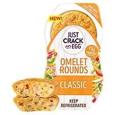 Just Crack an Egg Classic Omelet Rounds, 4.6 oz