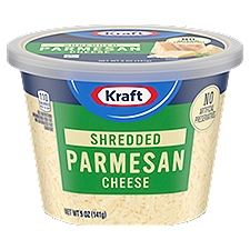Kraft Shredded Parmesan Cheese, 5 oz, 5 Ounce