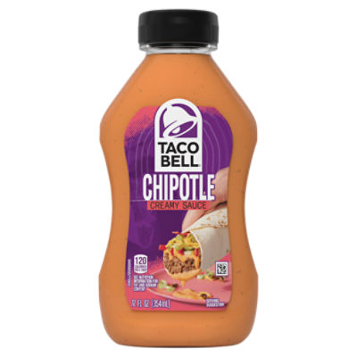 Taco Bell Chipotle Creamy Sauce, 12 fl oz