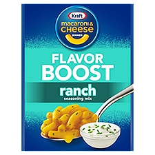 Kraft Macaroni & Cheese Dinner Flavor Boost Ranch , Seasoning Mix, 1 Ounce