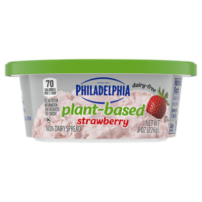 Philadelphia Plant-Based Strawberry Non-Dairy Spread, 8 oz