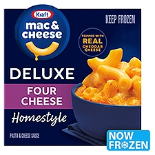 Kraft Deluxe Four Cheese Homestyle Mac & Cheese, 12 oz, 12 Ounce