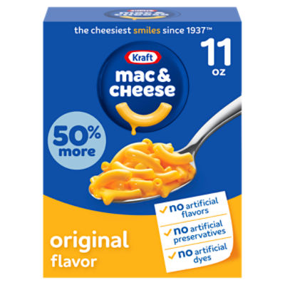 Kraft Original Flavor Macaroni & Cheese Sauce Mix, 11 oz, 11 Ounce