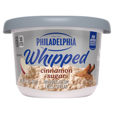 Philadelphia Cinnamon Sugar Whipped Cream Cheese Spread, 7.5 oz