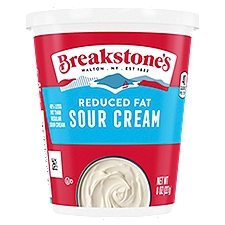 Breakstone's Reduced Fat Sour Cream, 8 oz, 8 Ounce