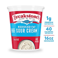 Breakstone's Sour Cream, Reduced Fat, 16 Ounce