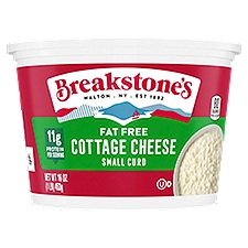 Breakstone's Fat Free Small Curd, Cottage Cheese, 16 Ounce