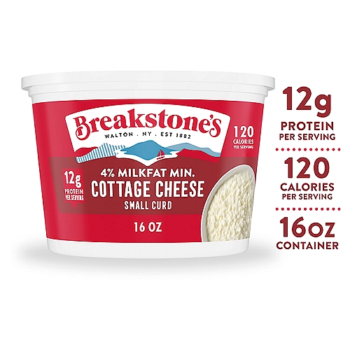Breakstone's 4% Milkfat Min. Small Curd Cottage Cheese, 16 oz