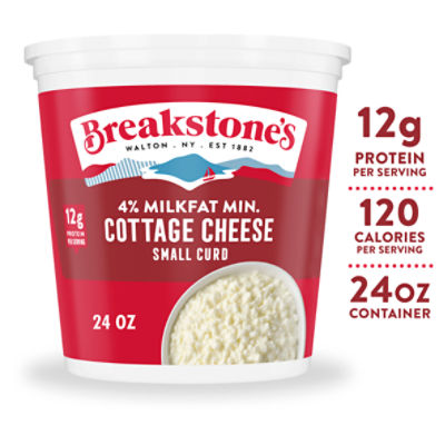 Breakstone's 4 Milkfat Min. Small Curd Cottage Cheese, 24 oz ShopRite