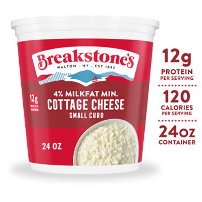 Breakstone's 4% Milkfat Min. Small Curd Cottage Cheese, 24 oz