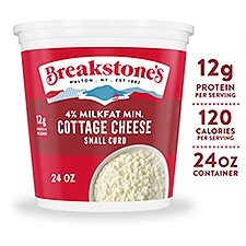 Breakstone's 4% Milkfat Min. Small Curd Cottage Cheese, 24 oz