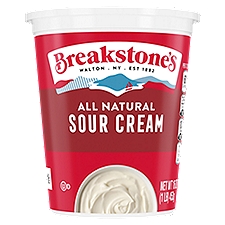 Breakstone's All Natural, Sour Cream, 16 Ounce