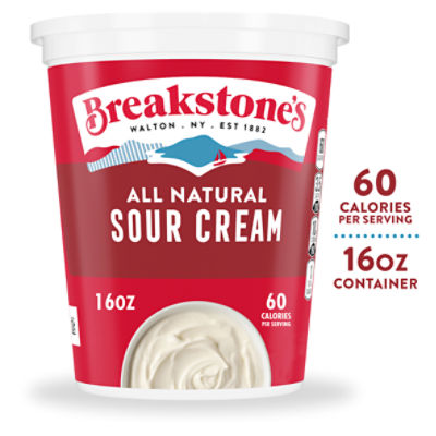 Breakstone's All Natural Sour Cream, 16 oz Tub