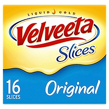 Velveeta Slices Original Flavored, Cheese, 340 Gram