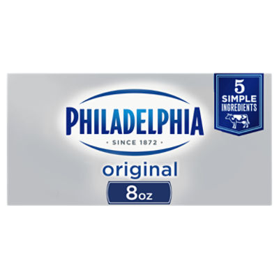 Philadelphia Original Cream Cheese, 8 oz, 8 Ounce