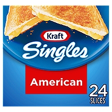 Kraft Singles American, Cheese Slices, 16 Ounce