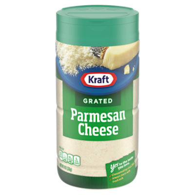 Kraft Grated Parmesan Cheese, 8 oz