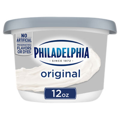 Philadelphia Original Cream Cheese Spread, 12 oz