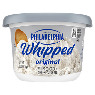 Philadelphia Original Whipped Cream Cheese Spread, 8 oz
