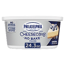 Philadelphia Original No Bake, Cheesecake Filling, 24.3 Ounce