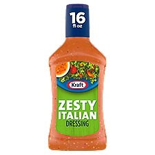 Kraft Zesty Italian Dressing, 16 fl oz, 16 Fluid ounce