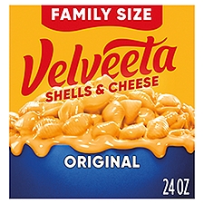 Velveeta Original Shell Pasta & Cheese Sauce Family Size, 24 oz, 24 Ounce