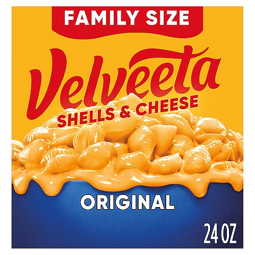 Velveeta Original Shell Pasta & Cheese Sauce Family Size, 24 oz