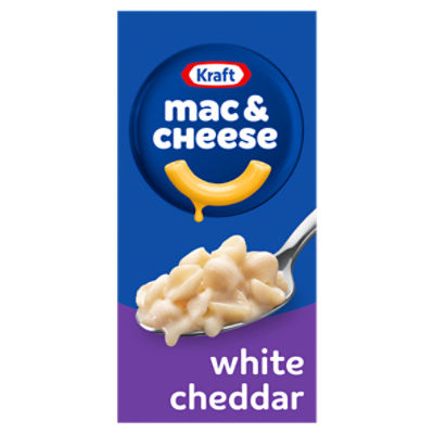 Kraft White Cheddar Pasta Shells Pasta & Cheese Sauce Mix, 7.3 oz