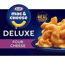 Kraft Mac & Cheese Deluxe Four Cheese Macaroni & Cheese Sauce, 14 oz