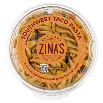 Zina's Fine Foods Southwest Taco Pasta, 12 oz