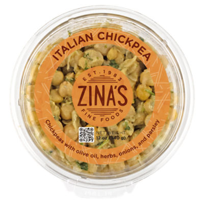 Zina's Fine Foods Italian Chickpea, 12 oz