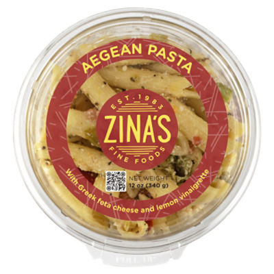 Zina's Fine Foods Mediterranian Pasta Aegean Salad, 12 oz