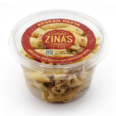 Zina's Fine Foods Mediterranian Pasta Aegean Salad, 12 oz